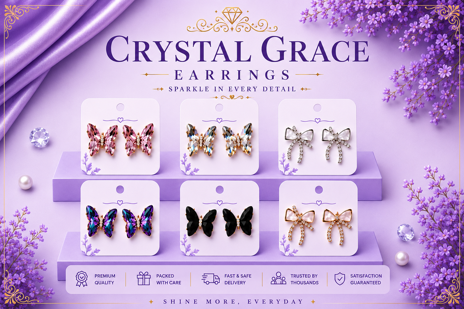 Crystal Fantasy Earrings